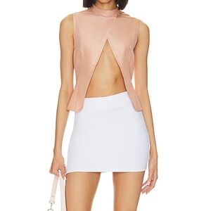 Revolve Susana Monaco Slim Skirt in Sugar